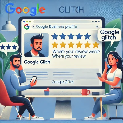 google-glitch