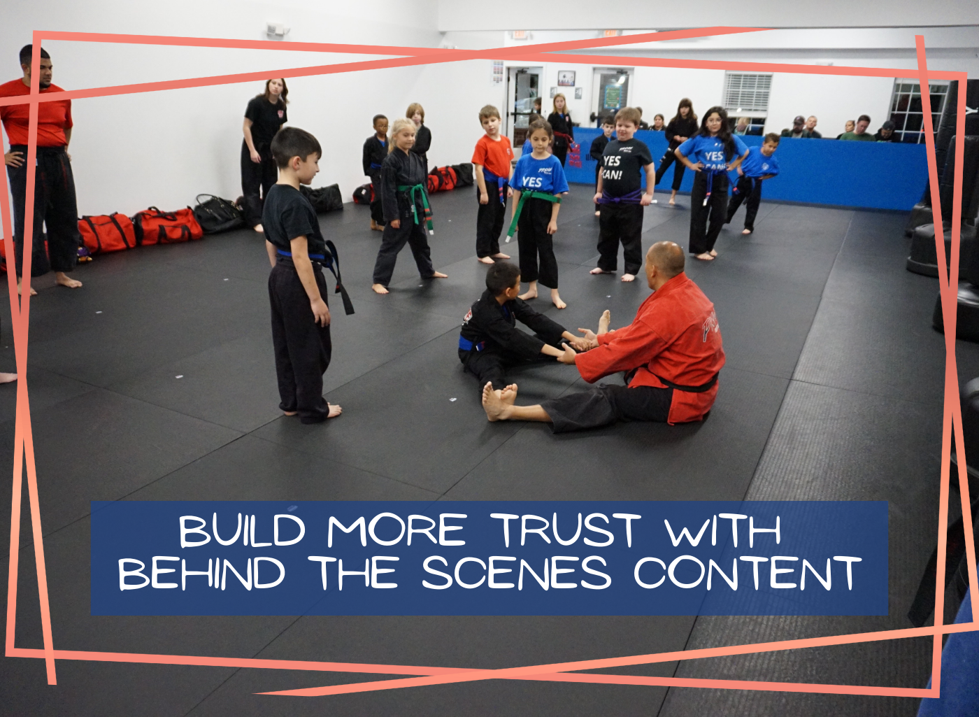 build more trust with behind the scenes content