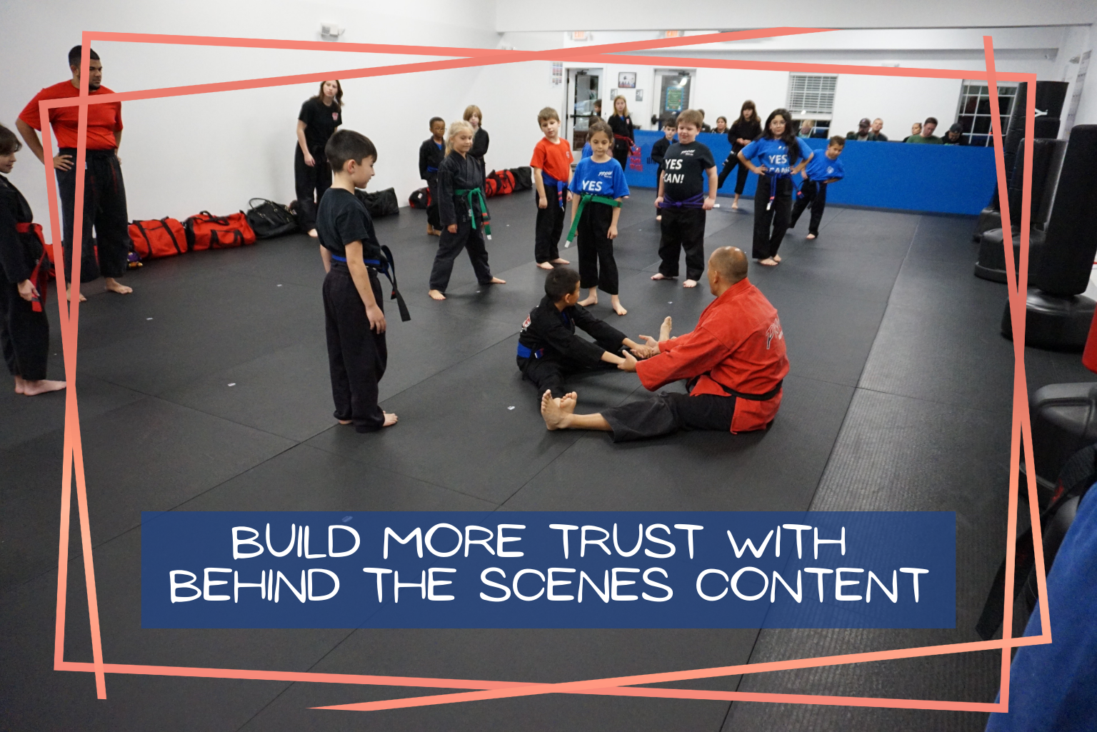 build more trust with behind the scenes content