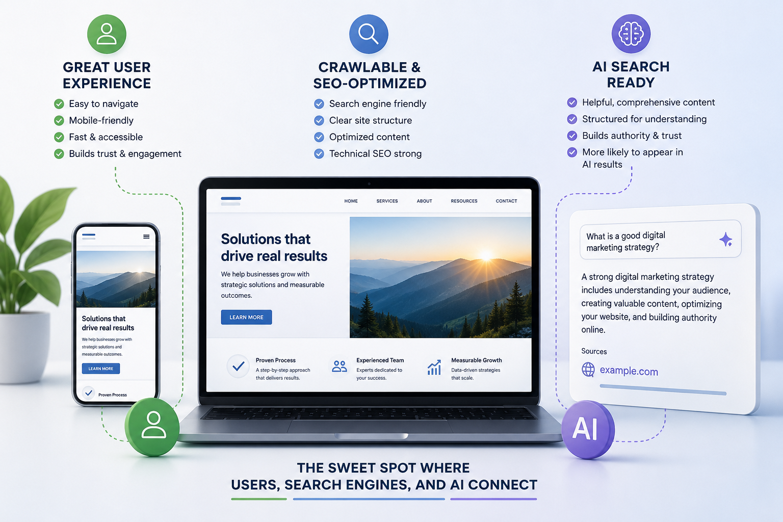 how to create a dynamic website