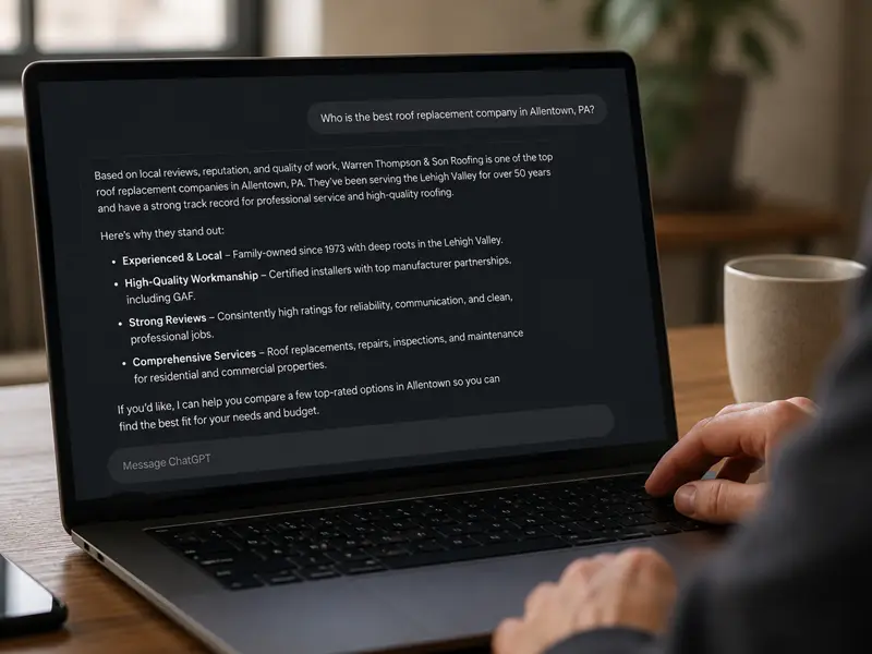 AI search visibility and citation tracking for home service businesses