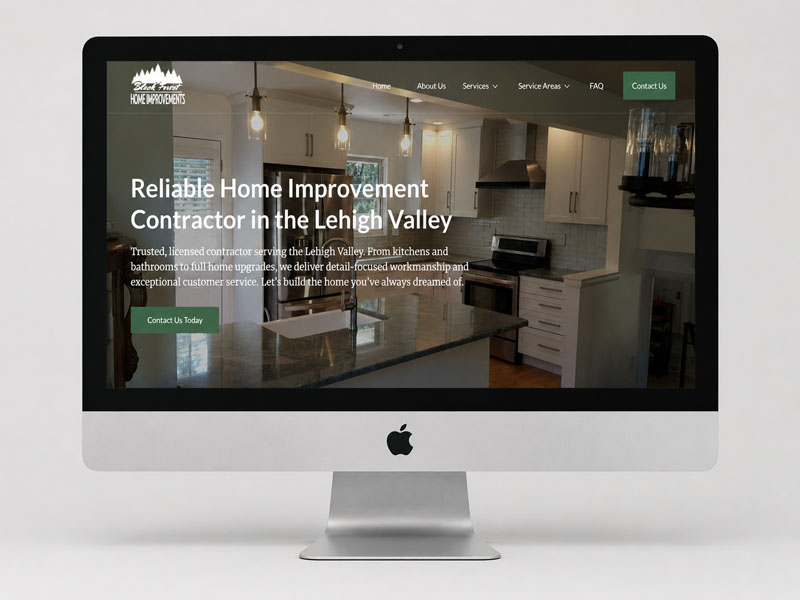 Black Forest Home Improvements website