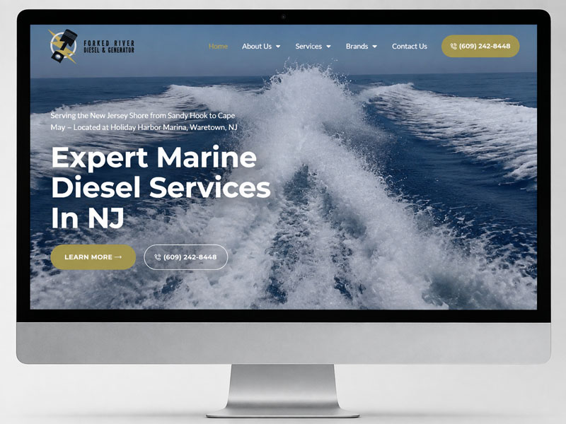 Forked River Diesel website