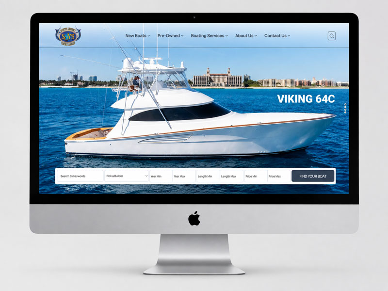South Jersey Yacht Sales website