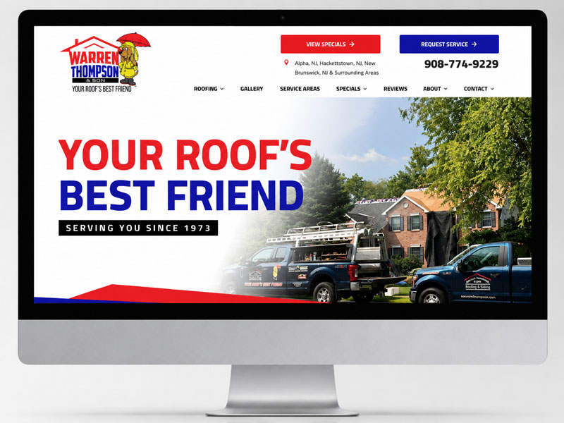 Warren Thompson & Son website